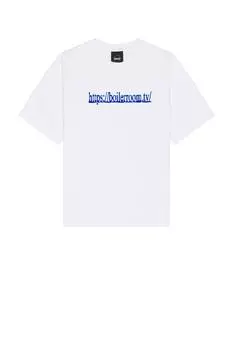 Футболка с логотипом TV Boiler Room, white