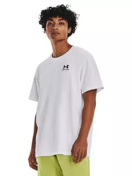 Футболка с логотипом Under Armour, цвет White / Black