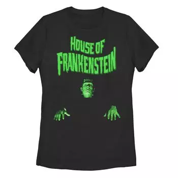 Футболка с логотипом Universal Monsters для юниоров «Дом Франкенштейна» Licensed Character