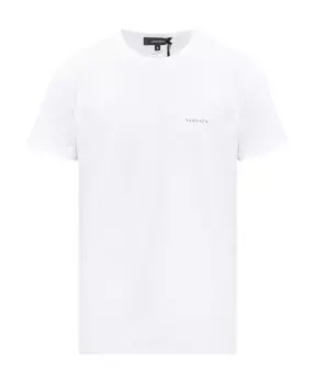 Футболка с логотипом Versace, белый
