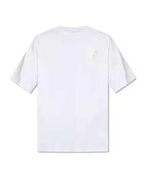Футболка с логотипом Versace Jeans Couture, белый