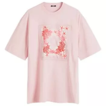 Футболка с логотипом Versace, мультиколор