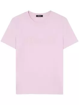 Футболка с логотипом Versace, розовый