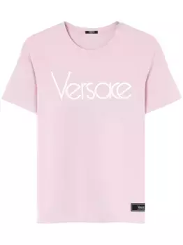 Футболка с логотипом VERSACE, розовый