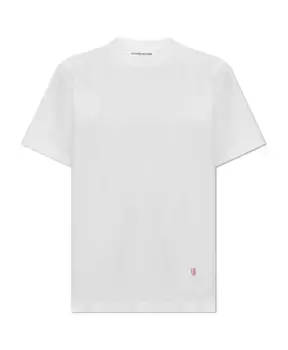 Футболка с логотипом Victoria Beckham, белый