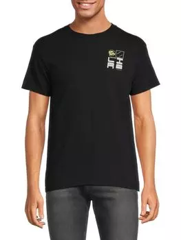 Футболка с логотипом Vincent Lira, черный