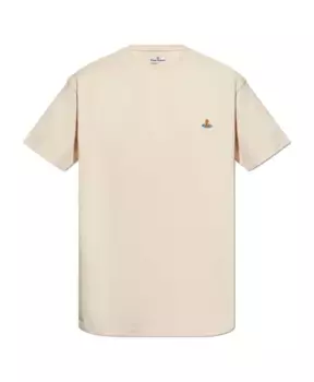 Футболка с логотипом Vivienne Westwood, бежевый