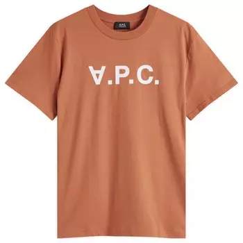 Футболка с логотипом Vpc A.P.C., мультиколор