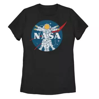 Футболка с логотипом в стиле астронавта NASA Vitruvian Man для юниоров Licensed Character