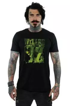 Футболка с логотипом Wicked Witch Wizard of Oz, черный