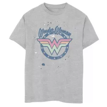 Футболка с логотипом Wonder Woman для мальчиков 8–20 лет Licensed Character