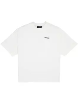 Футболка с логотипом WRSTBHVR, белый