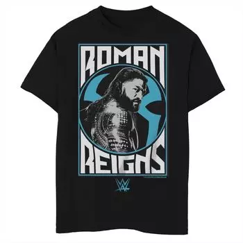Футболка с логотипом WWE Roman Reigns Sees You для мальчиков 8–20 лет Licensed Character