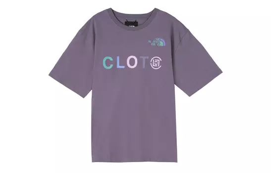 Футболка с логотипом X Clot S/S, фиолетовая The North Face, фиолетовый