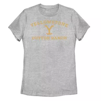 Футболка с логотипом Yellowstone Dutton Ranch для юниоров Licensed Character
