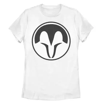 Футболка с логотипом «Звёздные войны: Войны клонов» для юниоров Nite Owls Licensed Character, белый