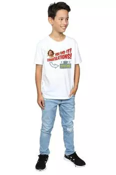 Футболка с лучшим кофе в мире Elf, белый