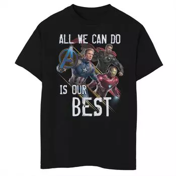 Футболка с лучшим рисунком для мальчиков 8–20 лет «Marvel Avengers Endgame» Licensed Character