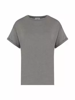 Футболка с люрексом Brunello Cucinelli