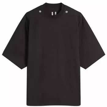 Футболка с люверсами Rick Owens, черный