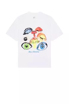 Футболка с магическим грибом Bueno, white