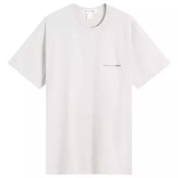 Футболка с маленьким логотипом Comme Des Garons Shirt, бежевый
