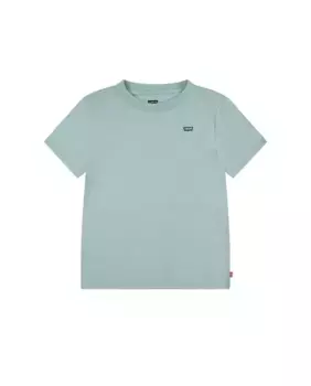 Футболка с маленьким логотипом для мальчиков «крыло летучей мыши» Levi's, зеленый