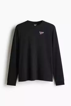 Футболка с маленьким логотипом Identity ls Reebok, мультиколор