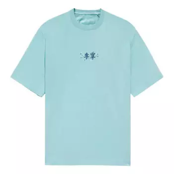 Футболка с маленьким логотипом Li-Ning, синий