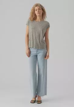 Футболка с манжетами женская VERO MODA, цвет Laurel