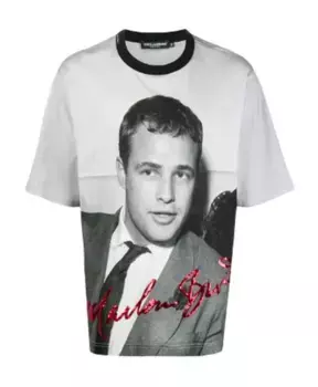 Футболка S Marlon Brando Dolce & Gabbana, черный