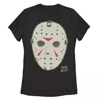 Футболка с маской для юниоров Friday The 13th Friday на Хэллоуин Licensed Character, черный