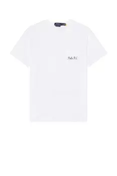 Футболка с медведем Polo Ralph Lauren, цвет F24 White Varsity Bear