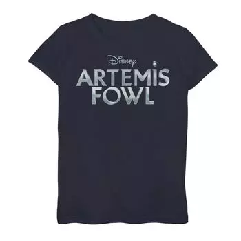 Футболка с металлизированным логотипом и графическим рисунком Disney's Artemis Fowl для девочек 7–16 лет Disney