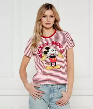 Футболка с Микки Маусом Regular fit Desigual, красный