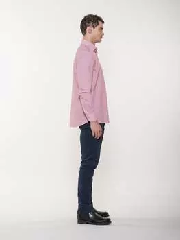 Футболка с мини-геометрическим узором American Heritage, цвет wine