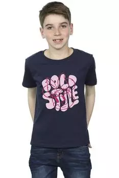 Футболка с Минни Маус в ярком стиле Disney, темно-синий