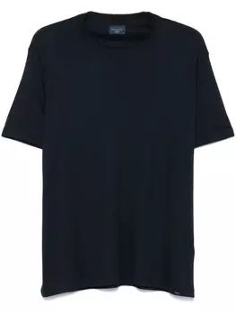 Футболка с многослойной отделкой Paul & Shark, синий