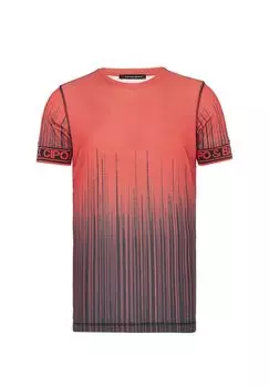 Футболка с модным рисунком CIPO & BAXX, красный
