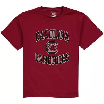 Футболка с молодежным чемпионом Garnet South Carolina Gamecocks Circling Team Champion