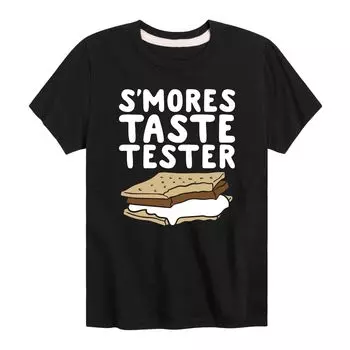 Футболка S'mores Taste Tester для мальчиков 8–20 лет Licensed Character, черный