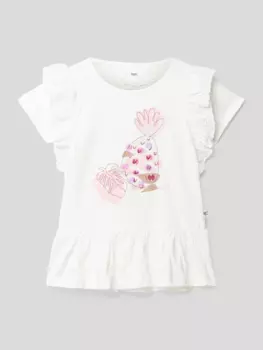 Футболка с мотивным принтом Basefield, белый