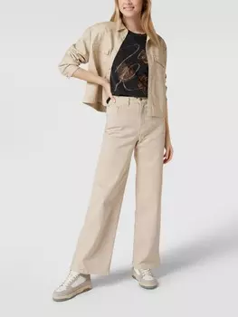 Футболка с мотивным принтом Review, антрацит