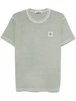 Футболка с мотивом компаса Stone Island, зеленый