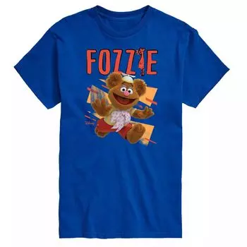 Футболка's Muppet Babies Big & Tall Baby Fozzie с рисунком Disney, синий