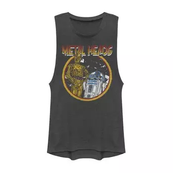 Футболка с мускулами «Metal Heads» для юниоров «Звездные войны» C-3PO и R2-D2 Licensed Character