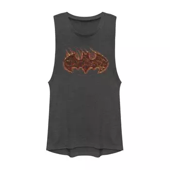 Футболка с мускулистым логотипом DC Comics Batman для юниоров Licensed Character