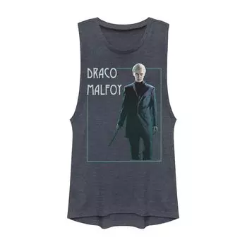 Футболка с мускулистым портретом Гарри Поттера Драко Малфоя для юниоров в рамке Harry Potter