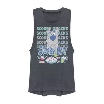 Футболка с мускулистым рисунком Scooby-Doo для юниоров "Scooby Snacks" Licensed Character