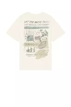 Футболка с музыкальным языком Honor The Gift, цвет Cream